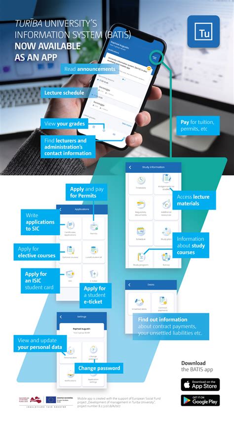 turiba university information system.